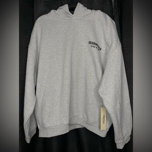 Fear of God Essentials grey hoodie Medium